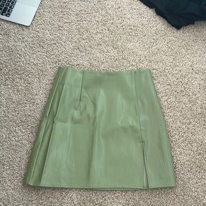 princess polly leather skirt